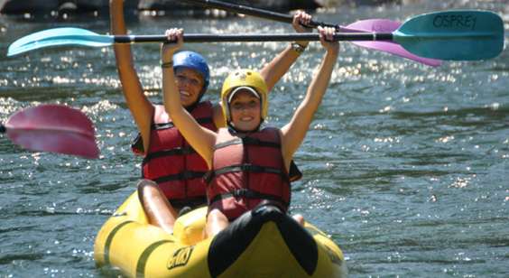kayaking